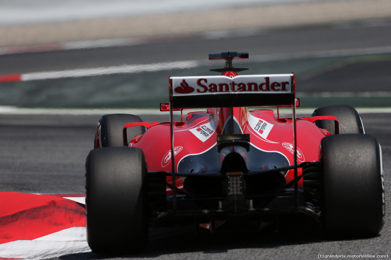 GP SPAGNA, 09.05.2015- Qualifiche, Sebastian Vettel (GER) Ferrari SF15-T