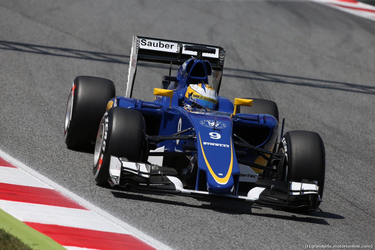 GP SPAGNA, 09.05.2015- Qualifiche, Marcus Ericsson (SUE) Sauber C34