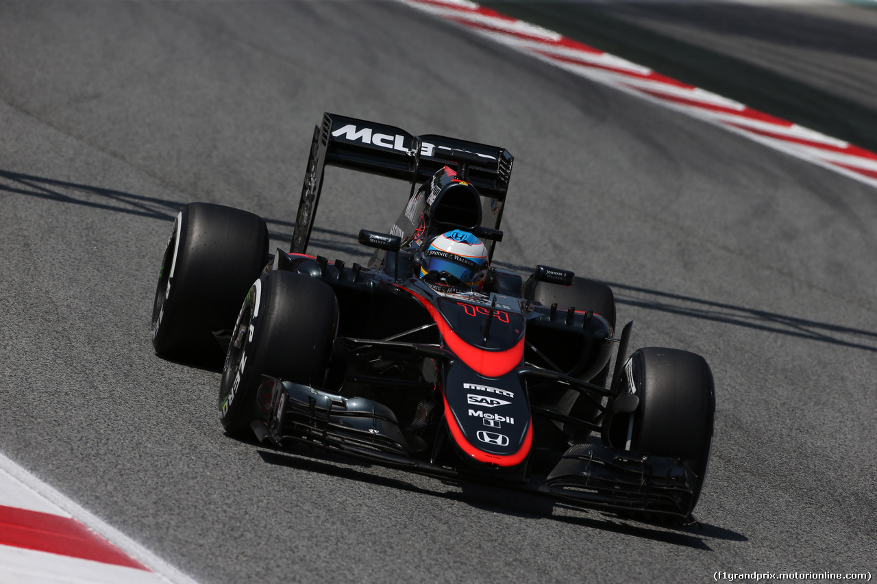 GP SPAGNA, 09.05.2015- Qualifiche, Fernando Alonso (ESP) McLaren Honda MP4-30