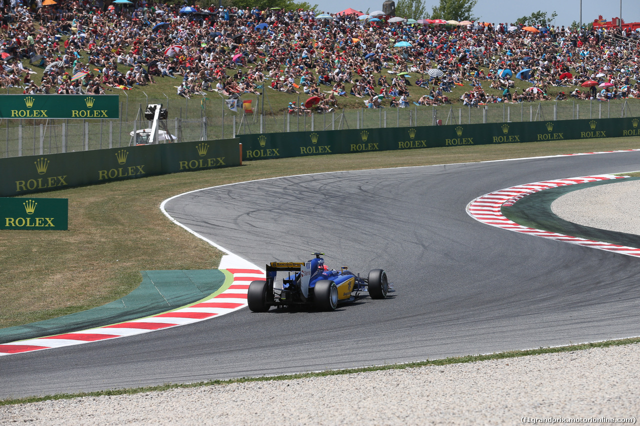 GP SPAGNA, 09.05.2015- Qualifiche, Felipe Nasr (BRA) Sauber C34