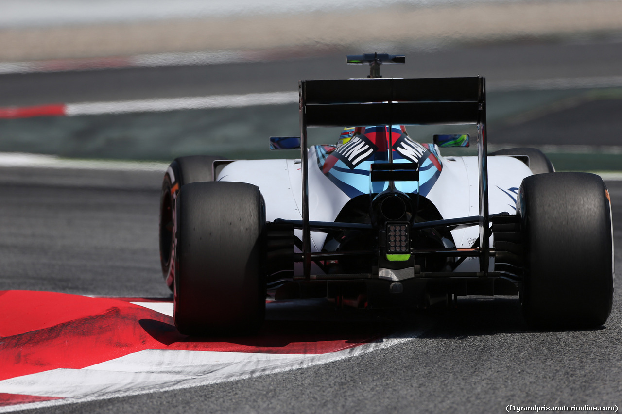 GP SPAGNA, 09.05.2015- Qualifiche, Felipe Massa (BRA) Williams F1 Team FW37