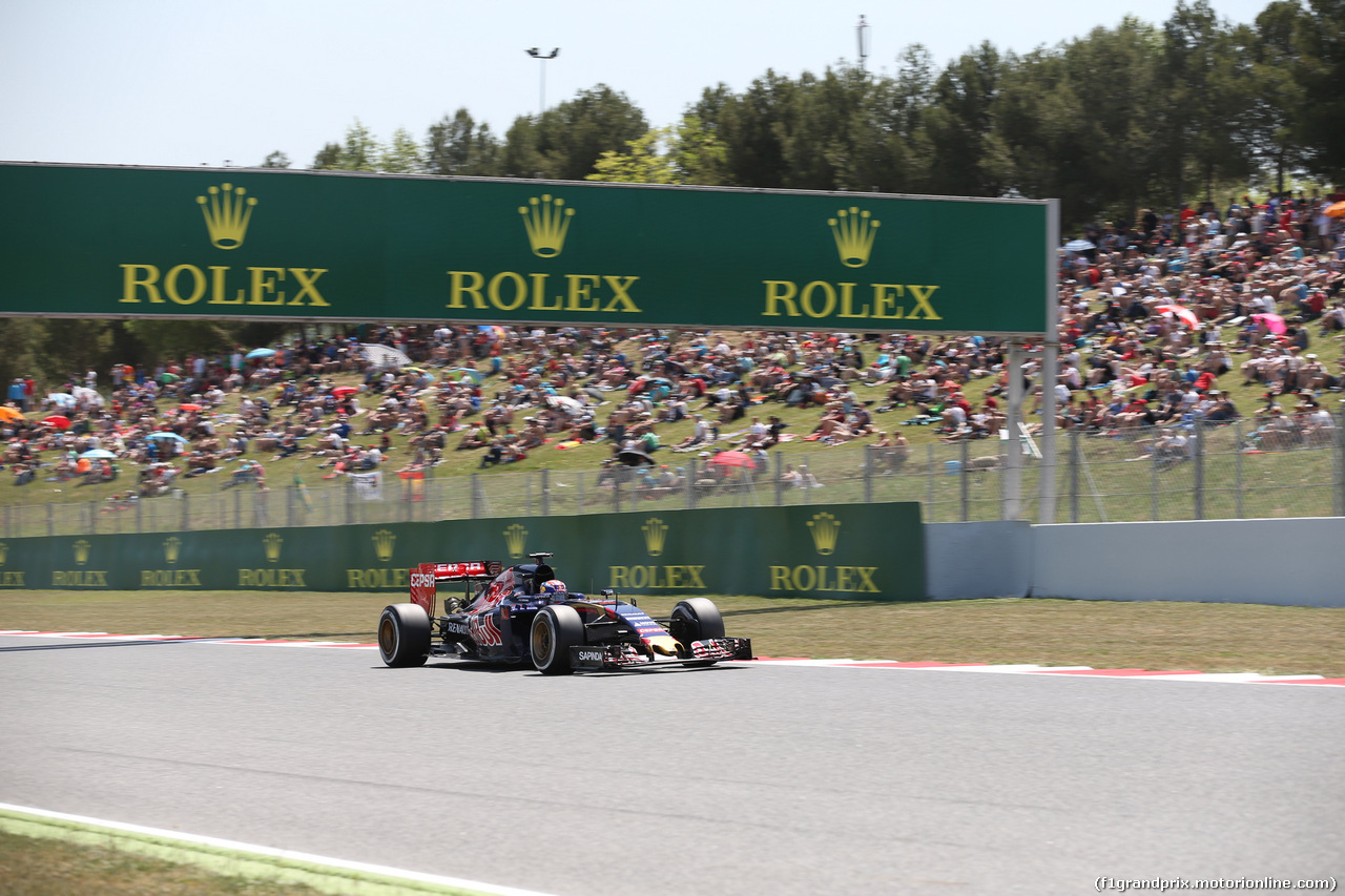 GP SPAGNA, 09.05.2015- Qualifiche, Max Verstappen (NED) Scuderia Toro Rosso STR10