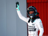 GP SPAGNA, 09.05.2015 - Qualifiche, Nico Rosberg (GER) Mercedes AMG F1 celebrates his pole position in parc ferme.