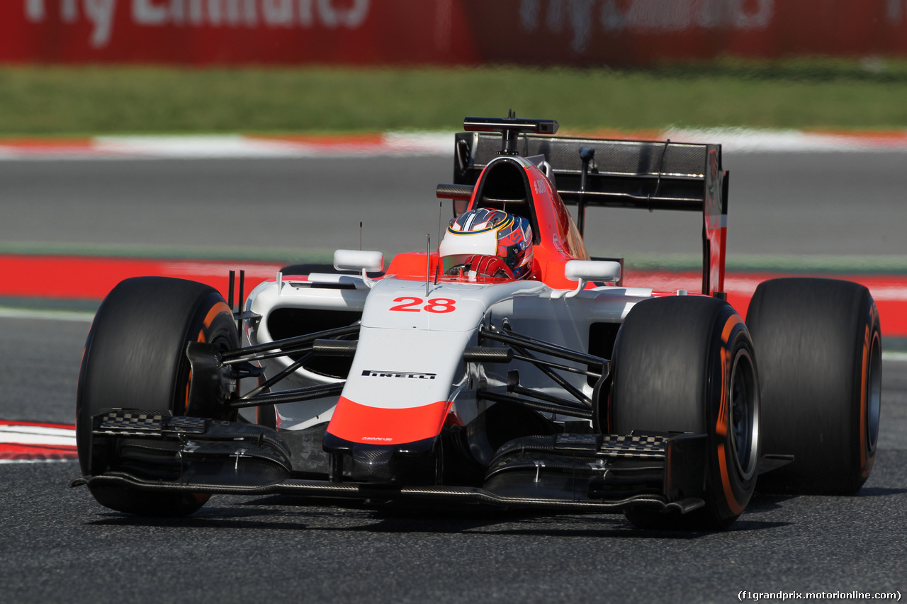 GP SPAGNA, 08.02.2015- Prove Libere 1, William Stevens (GBR) Manor Marussia F1 Team