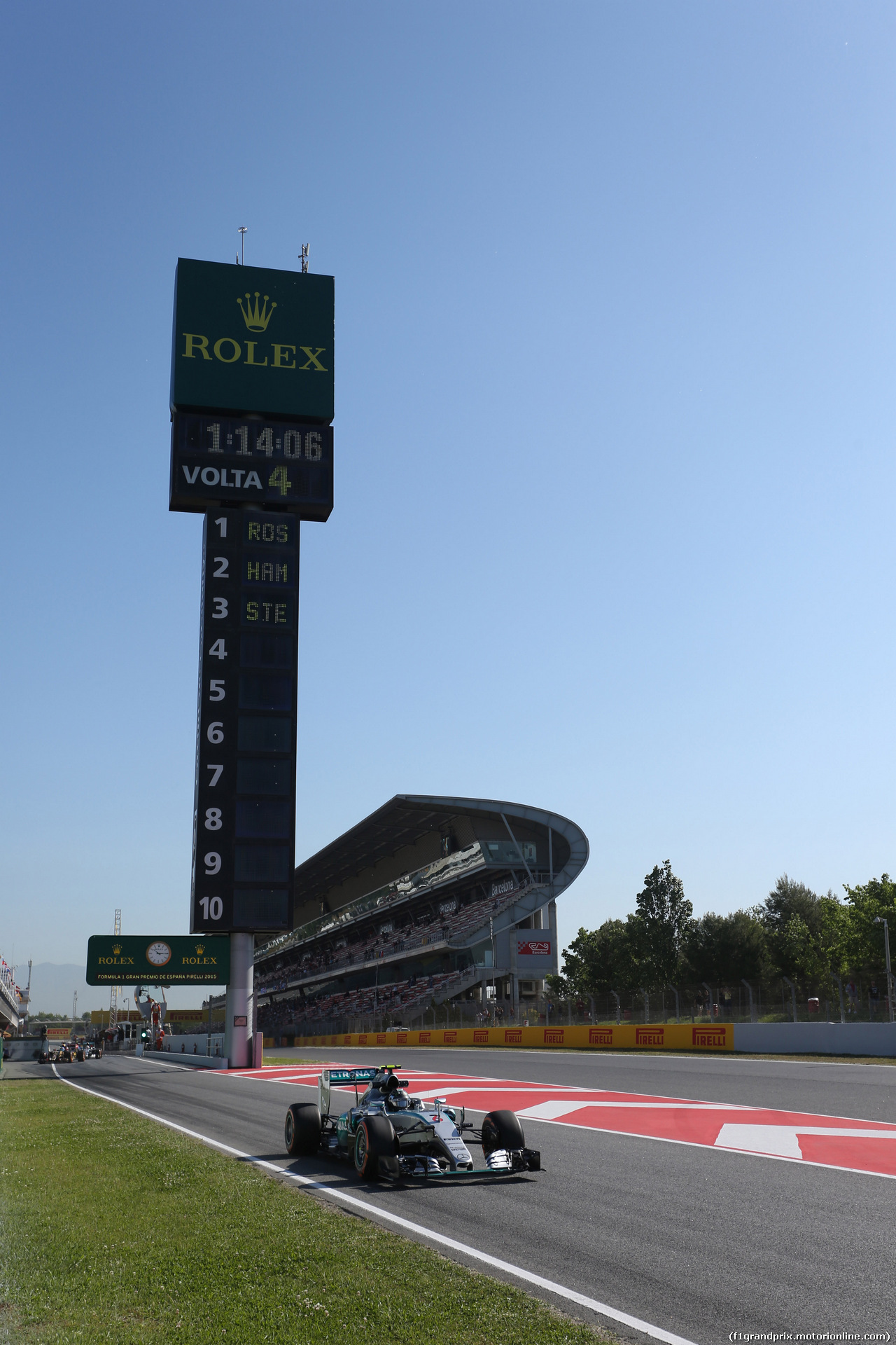 GP SPAGNA, 08.02.2015- Prove Libere 1, Nico Rosberg (GER) Mercedes AMG F1 W06
