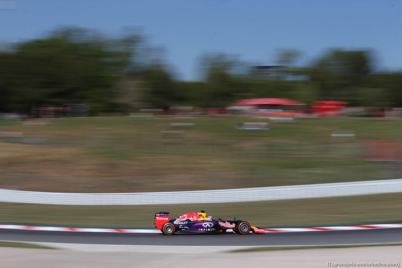 GP SPAGNA, 08.02.2015- Prove Libere 1, Daniel Ricciardo (AUS) Red Bull Racing RB11