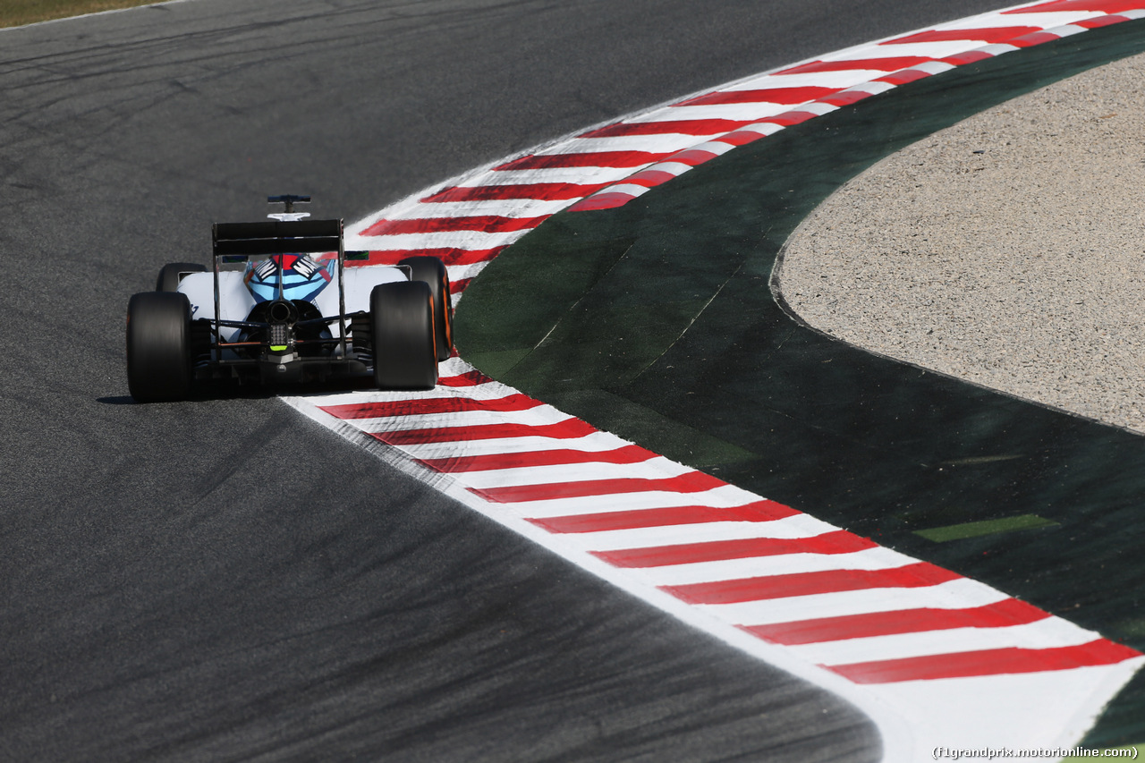 GP SPAGNA, 08.02.2015- Prove Libere 1, Felipe Massa (BRA) Williams F1 Team FW37