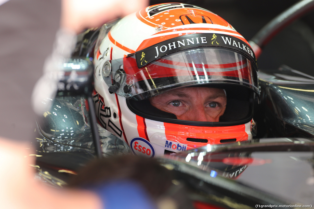GP SPAGNA, 08.02.2015- Prove Libere 1, Jenson Button (GBR) McLaren Honda MP4-30