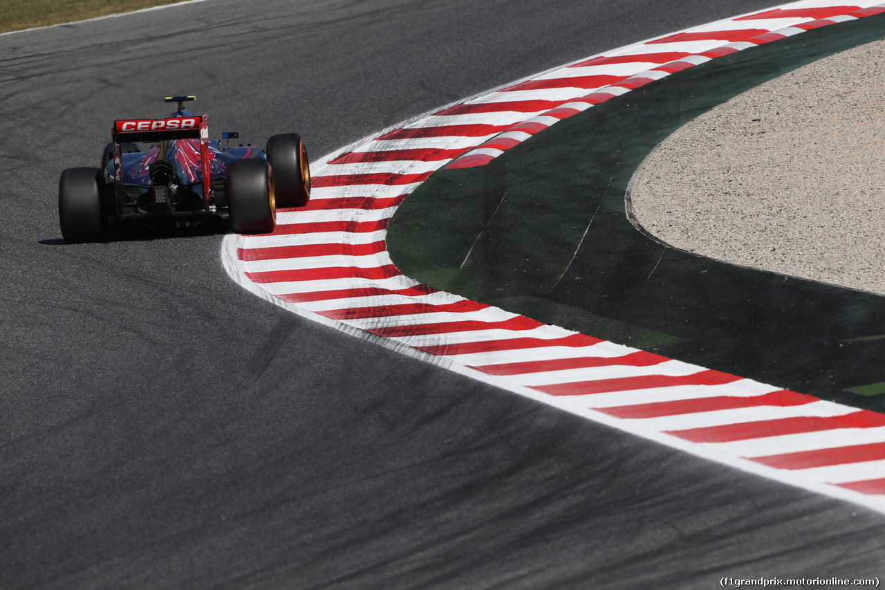 GP SPAGNA, 08.02.2015- Prove Libere 1, Carlos Sainz Jr (ESP) Scuderia Toro Rosso STR10