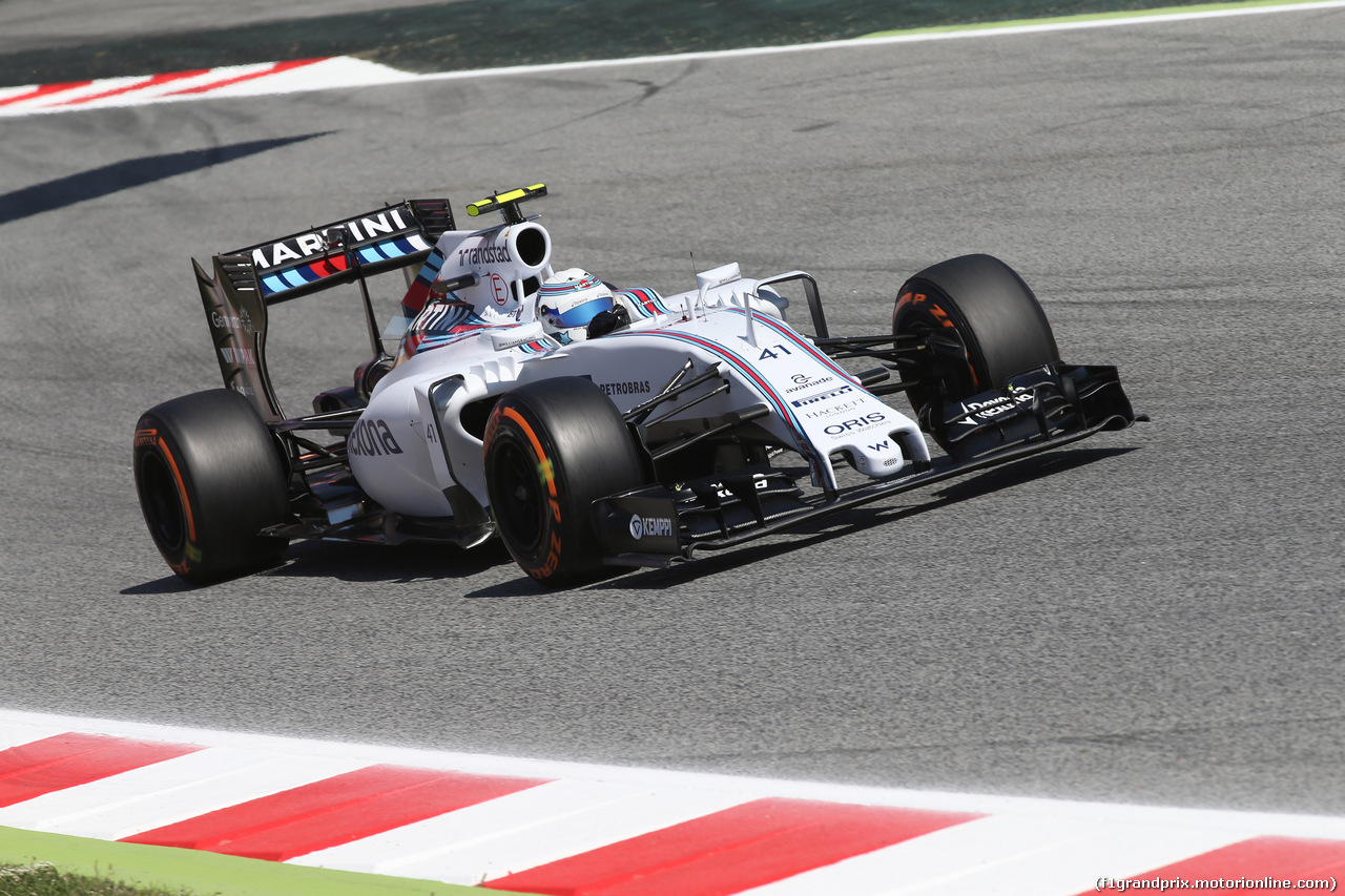 GP SPAGNA, 08.02.2015- Prove Libere 1, Susie Wolff (GBR) Williams F1 Team FW37 deserve e developing driver