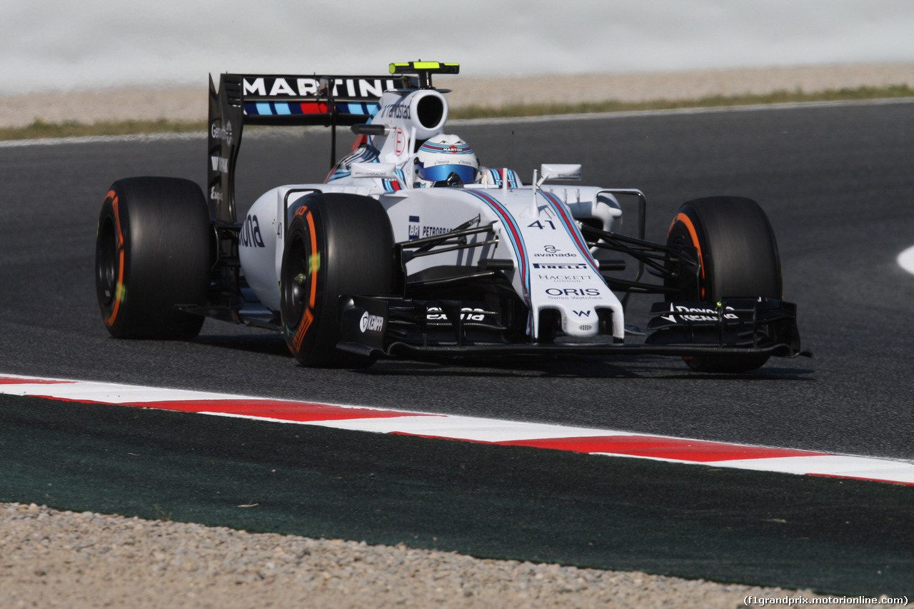GP SPAGNA, 08.02.2015- Prove Libere 1, Susie Wolff (GBR) Williams F1 Team FW37 deserve e developing driver