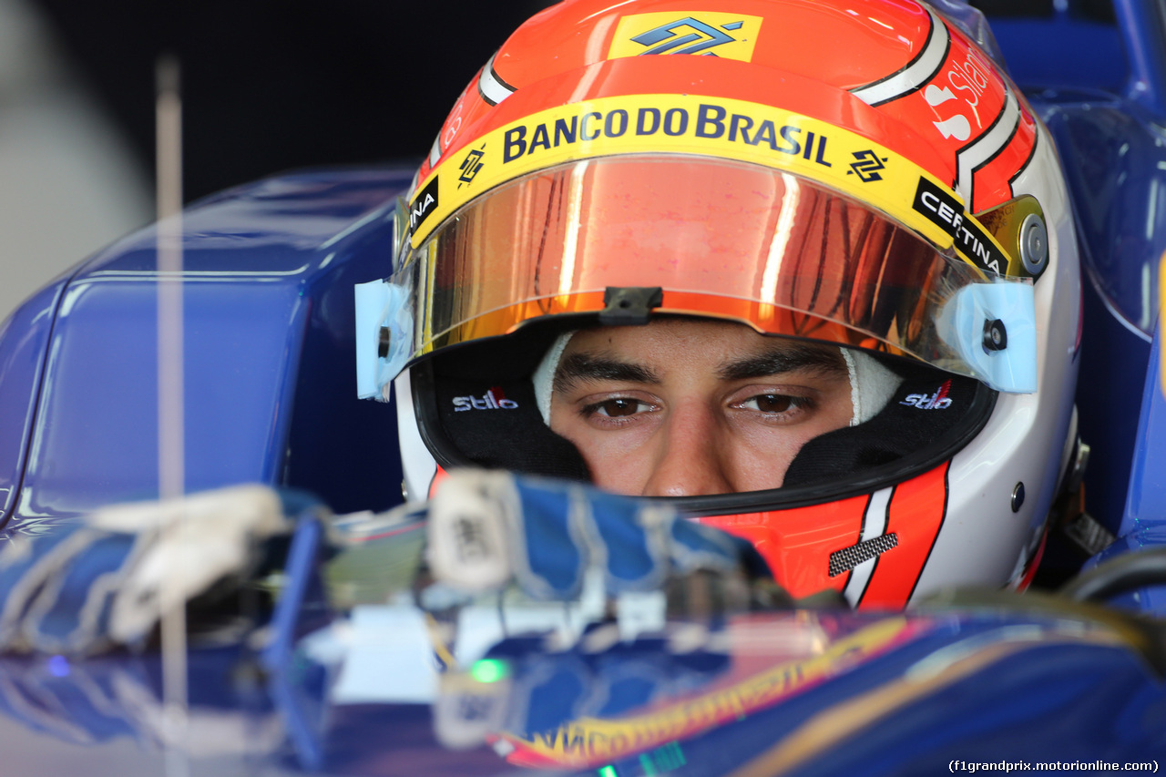 GP SPAGNA, 08.02.2015- Prove Libere 1, Felipe Nasr (BRA) Sauber C34
