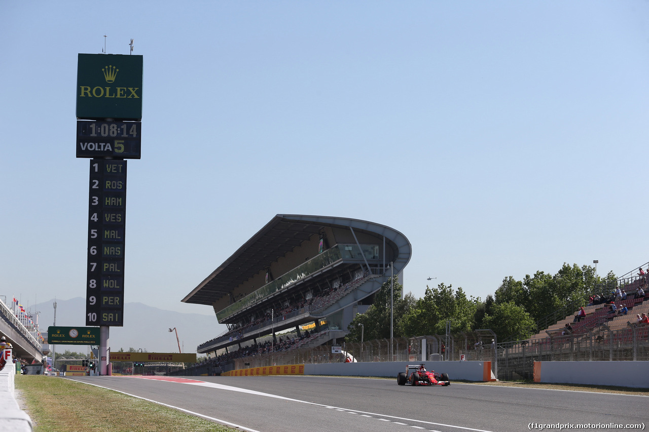 GP SPAGNA, 08.02.2015- Prove Libere 1, Sebastian Vettel (GER) Ferrari SF15-T