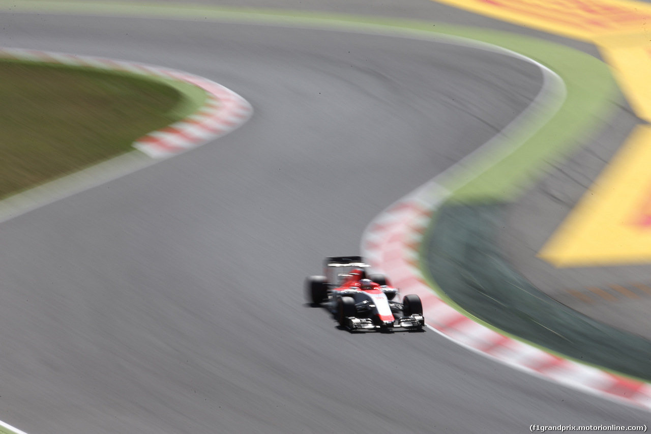 GP SPAGNA, 08.02.2015- Prove Libere 1, William Stevens (GBR) Manor Marussia F1 Team
