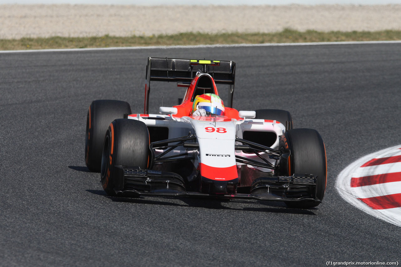 GP SPAGNA, 08.02.2015- Prove Libere 1, Roberto Merhi (ESP) Manor Marussia F1 Team