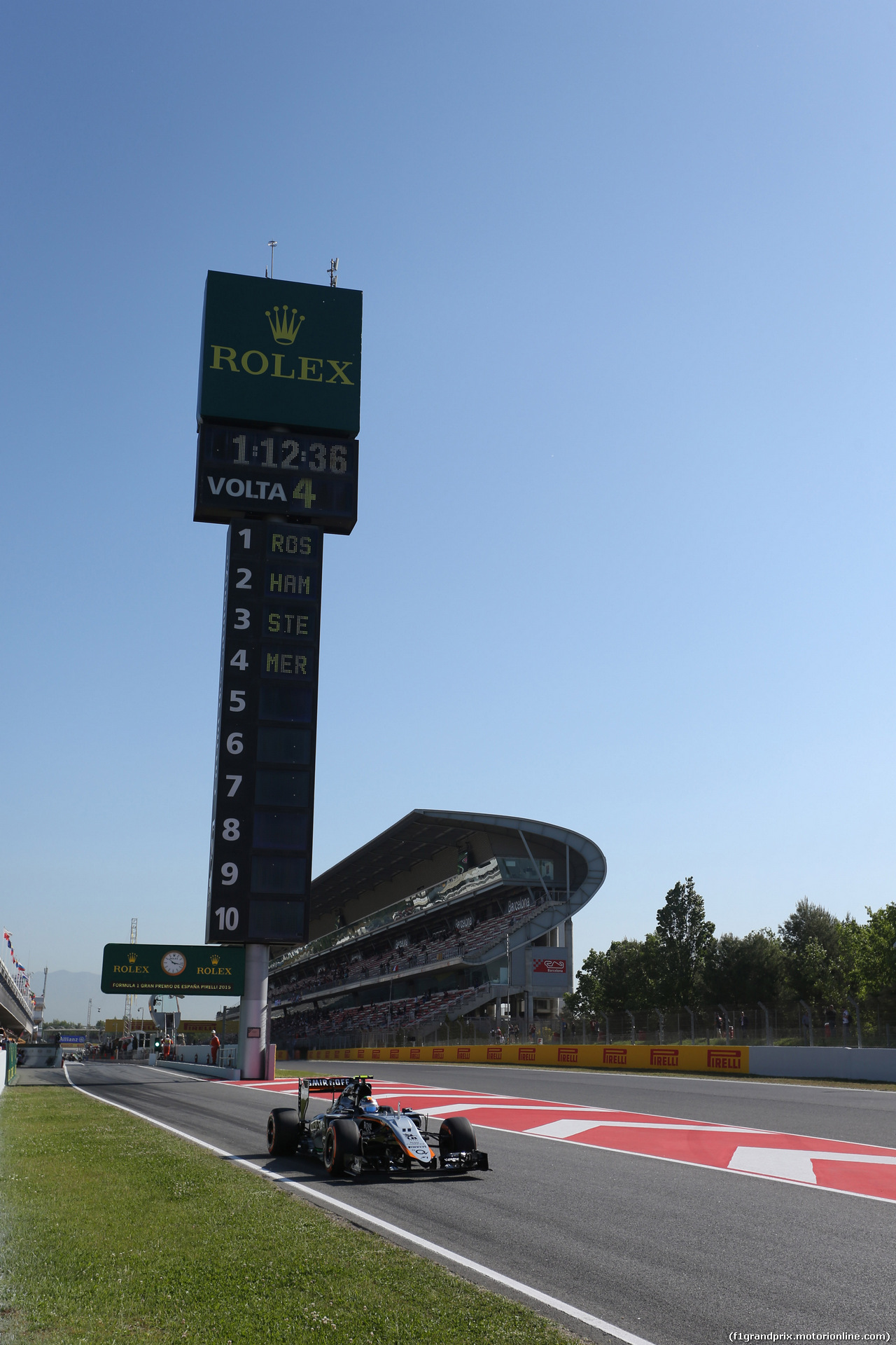 GP SPAGNA, 08.02.2015- Prove Libere 1, Sergio Perez (MEX) Sahara Force India F1 Team VJM08