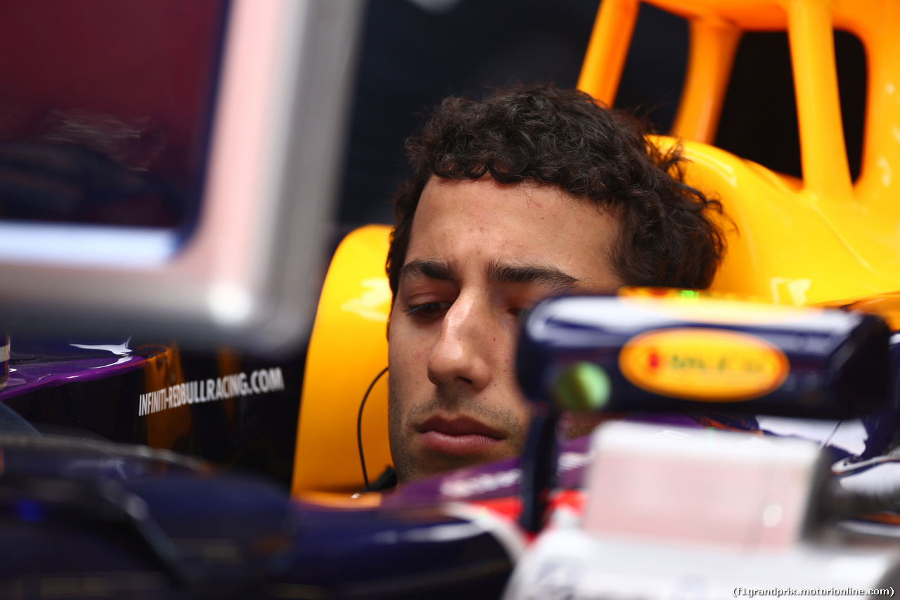 GP SPAGNA, 08.02.2015- Prove Libere 1, Daniel Ricciardo (AUS) Red Bull Racing RB11