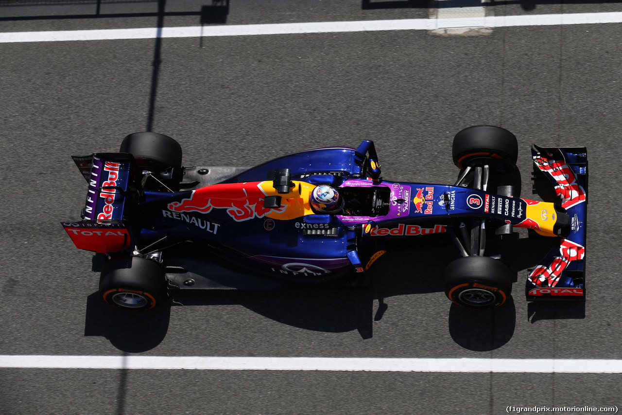 GP SPAGNA, 08.02.2015- Prove Libere 1, Daniel Ricciardo (AUS) Red Bull Racing RB11