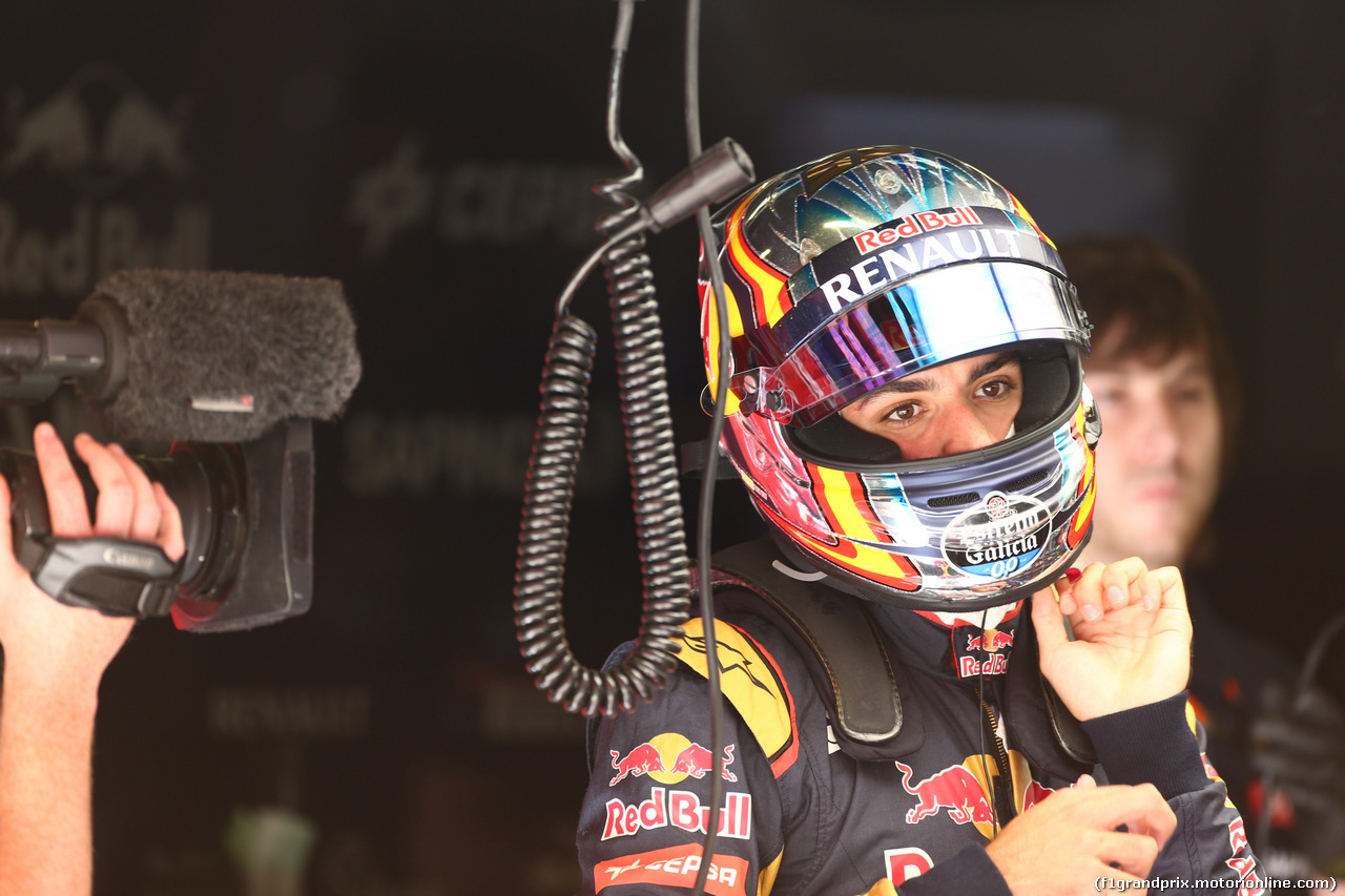GP SPAGNA, 08.02.2015- Prove Libere 1, Carlos Sainz Jr (ESP) Scuderia Toro Rosso STR10