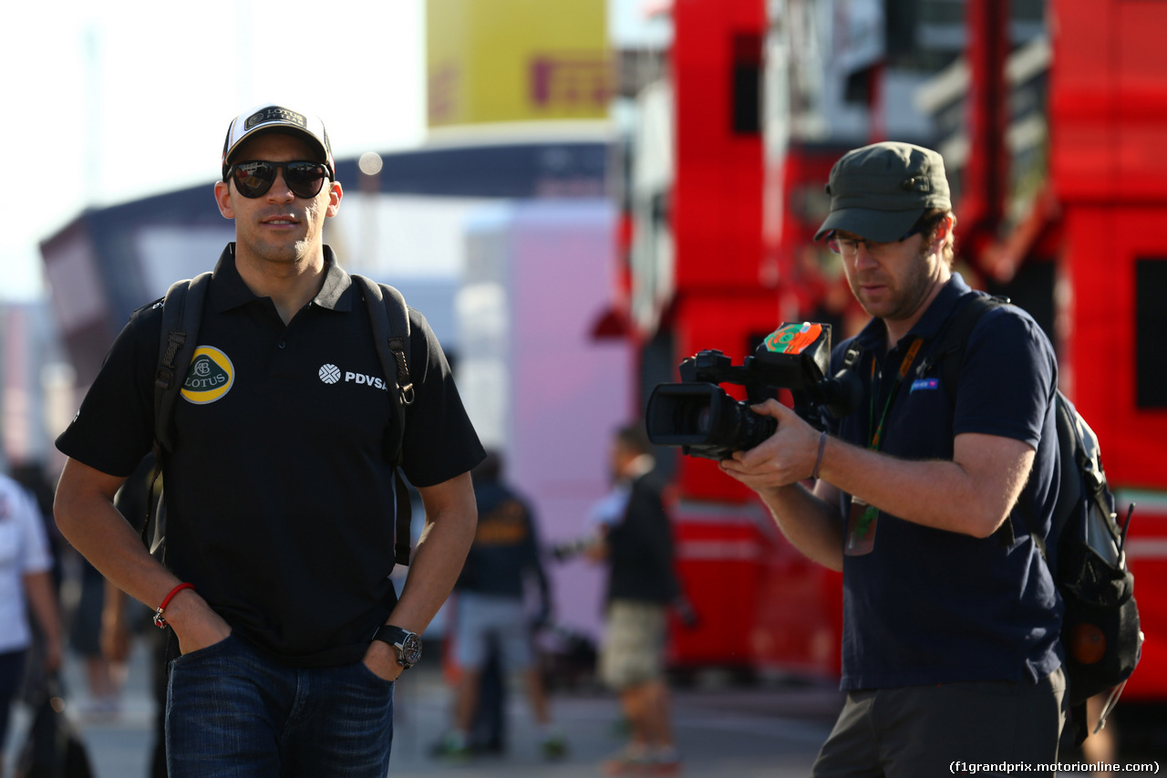 GP SPAGNA, 08.02.2015- Pastor Maldonado (VEN) Lotus F1 Team E23