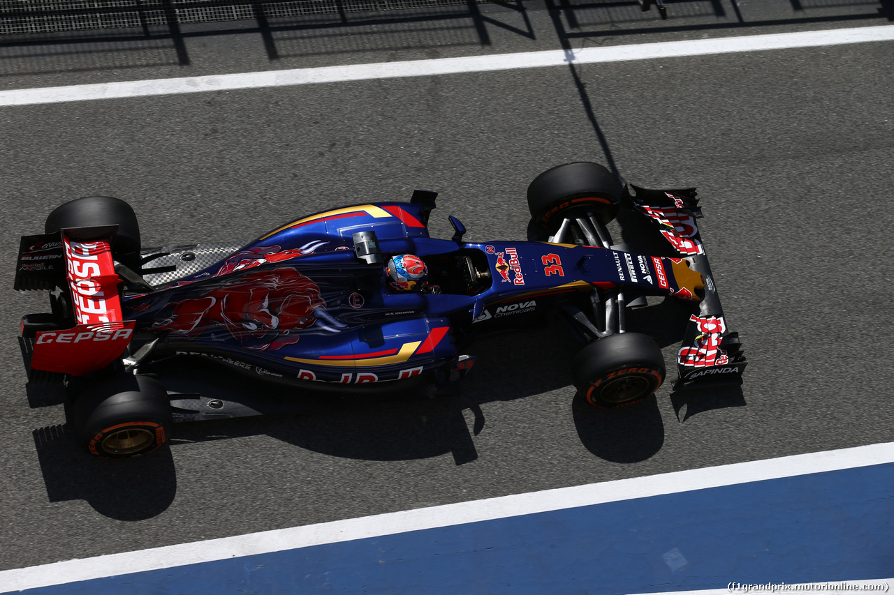 GP SPAGNA, 08.02.2015- Prove Libere 1, Carlos Sainz Jr (ESP) Scuderia Toro Rosso STR10