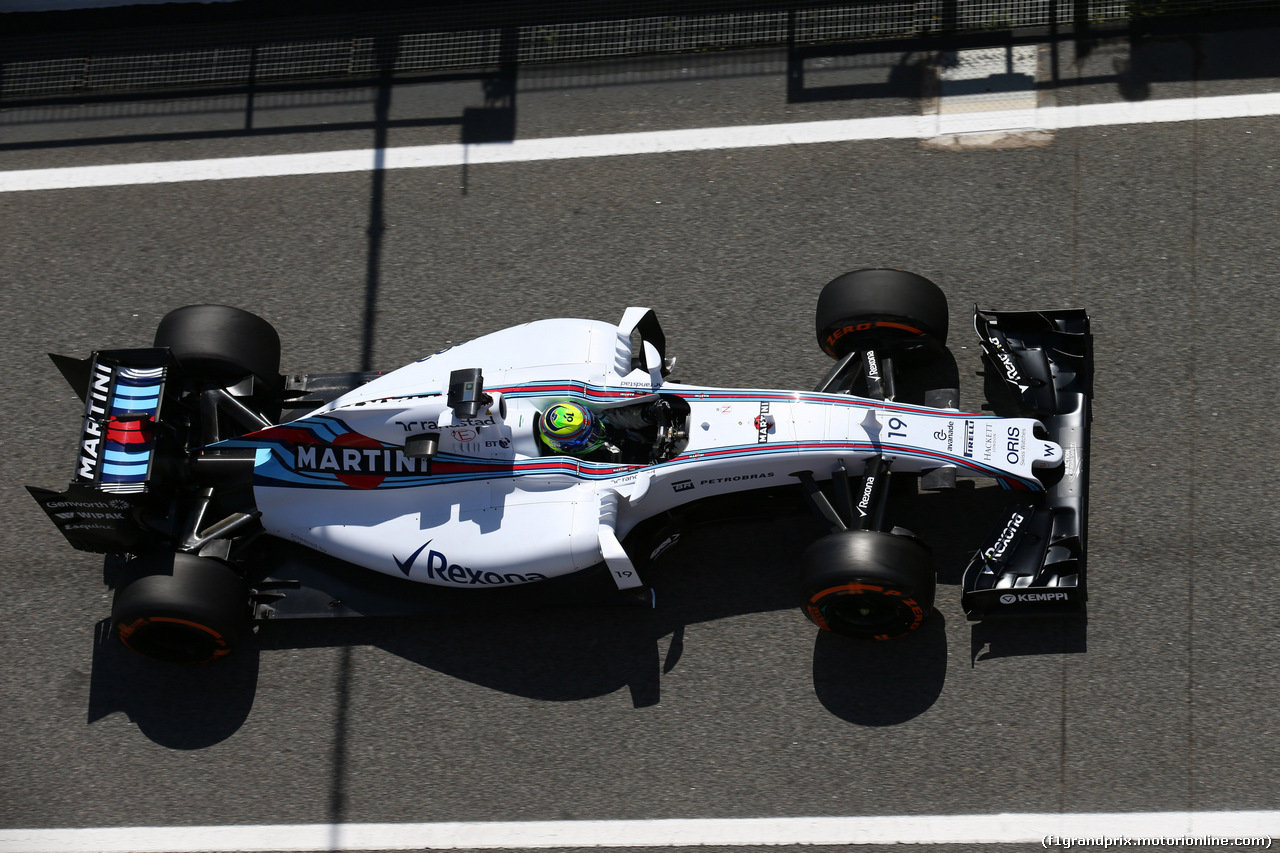 GP SPAGNA, 08.02.2015- Prove Libere 1, Felipe Massa (BRA) Williams F1 Team FW37