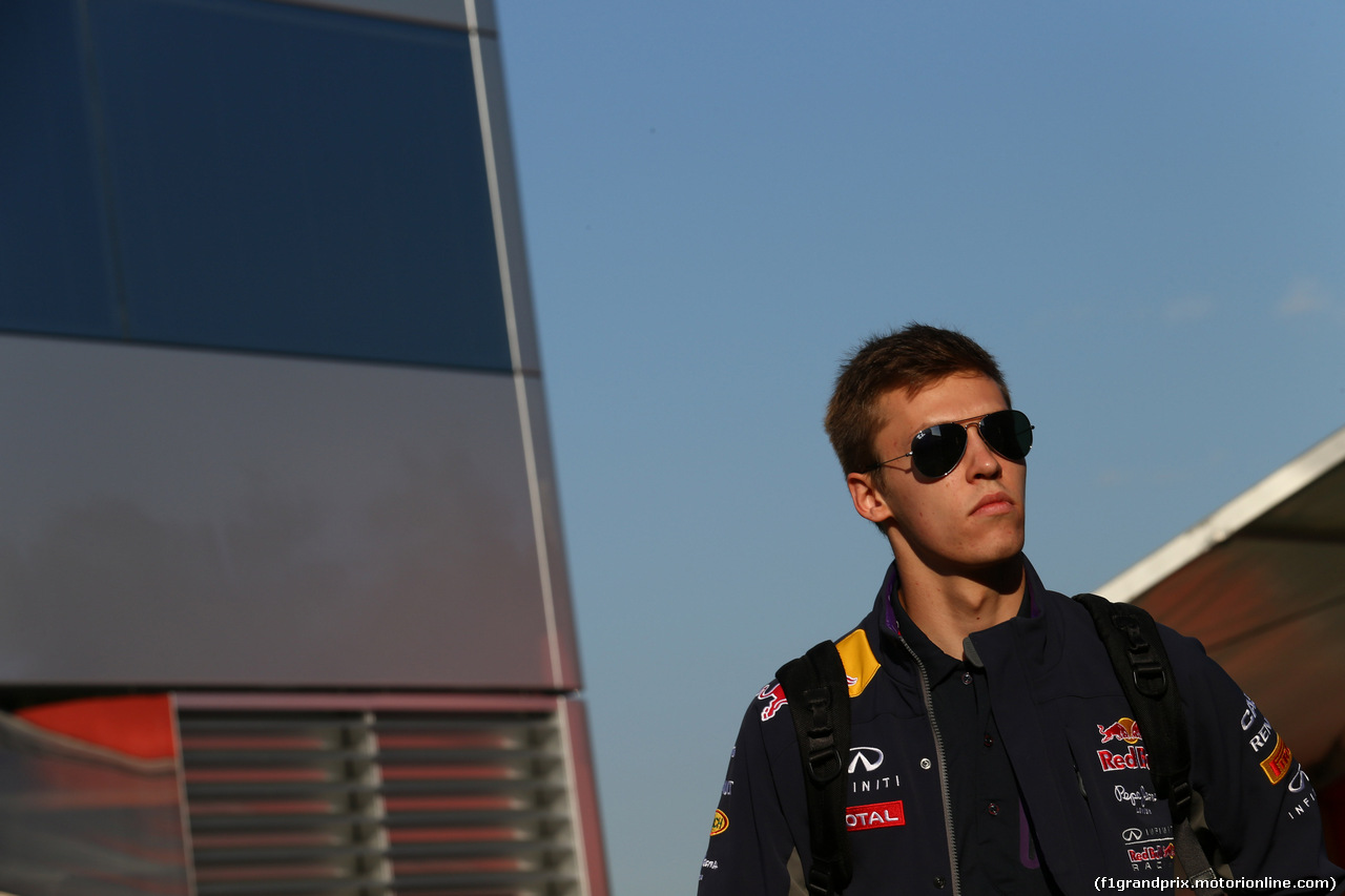 GP SPAGNA, 08.02.2015- Daniil Kvyat (RUS) Red Bull Racing RB11