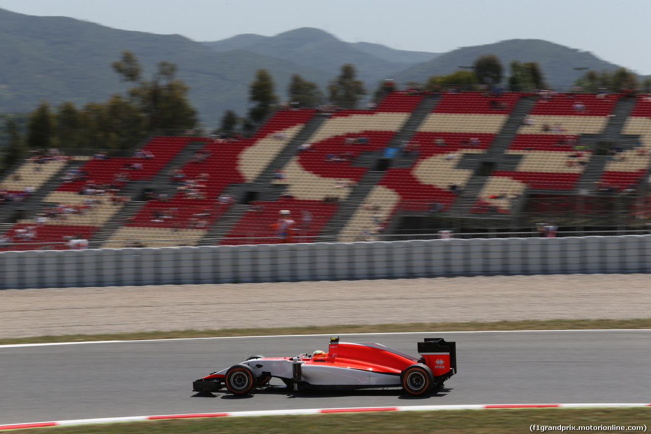 GP SPAGNA, 08.02.2015- Prove Libere 2, Roberto Merhi (ESP) Manor Marussia F1 Team