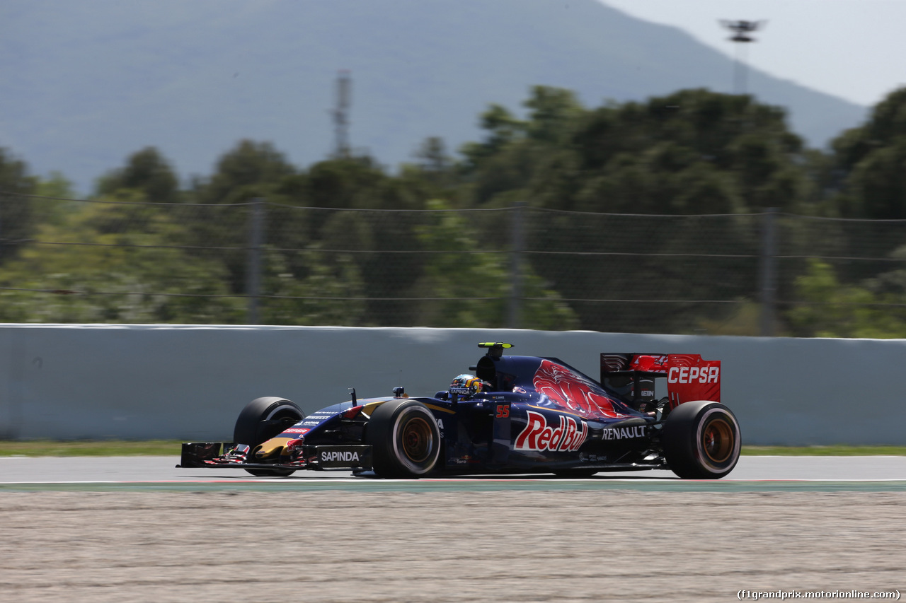 GP SPAGNA, 08.02.2015- Prove Libere 2, Carlos Sainz Jr (ESP) Scuderia Toro Rosso STR10
