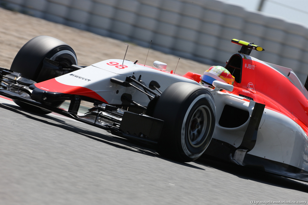 GP SPAGNA, 08.02.2015- Prove Libere 2, Roberto Merhi (ESP) Manor Marussia F1 Team
