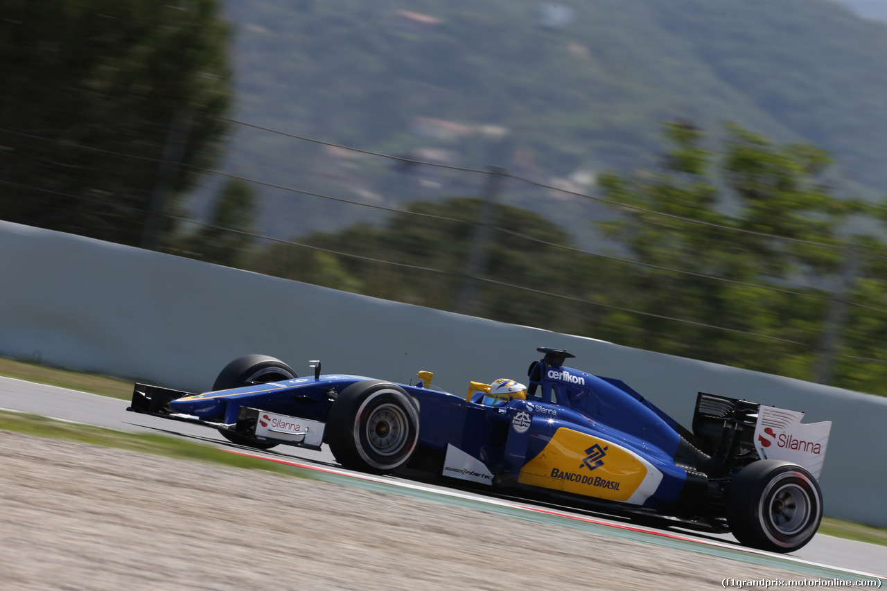GP SPAGNA, 08.02.2015- Prove Libere 2, Marcus Ericsson (SUE) Sauber C34