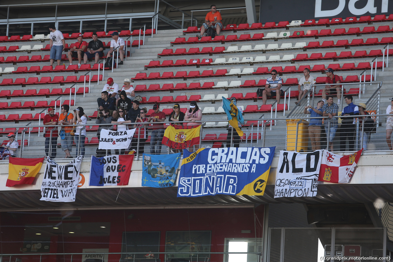 GP SPAGNA, 08.02.2015- Grandstands