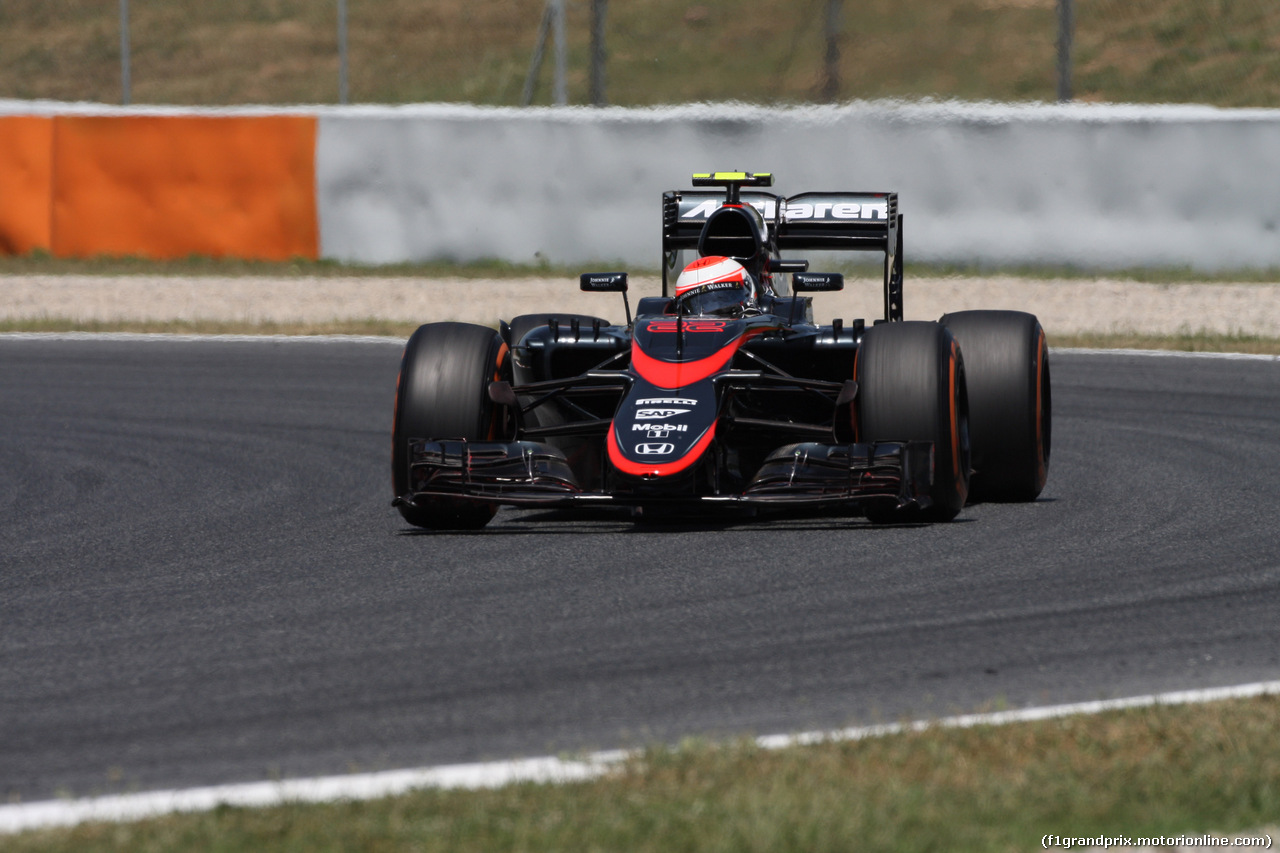 GP SPAGNA, 08.02.2015- Prove Libere 2, Fernando Alonso (ESP) McLaren Honda MP4-30