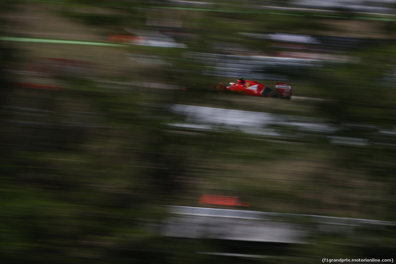 GP SPAGNA, 08.02.2015- Prove Libere 2, Kimi Raikkonen (FIN) Ferrari SF15-T