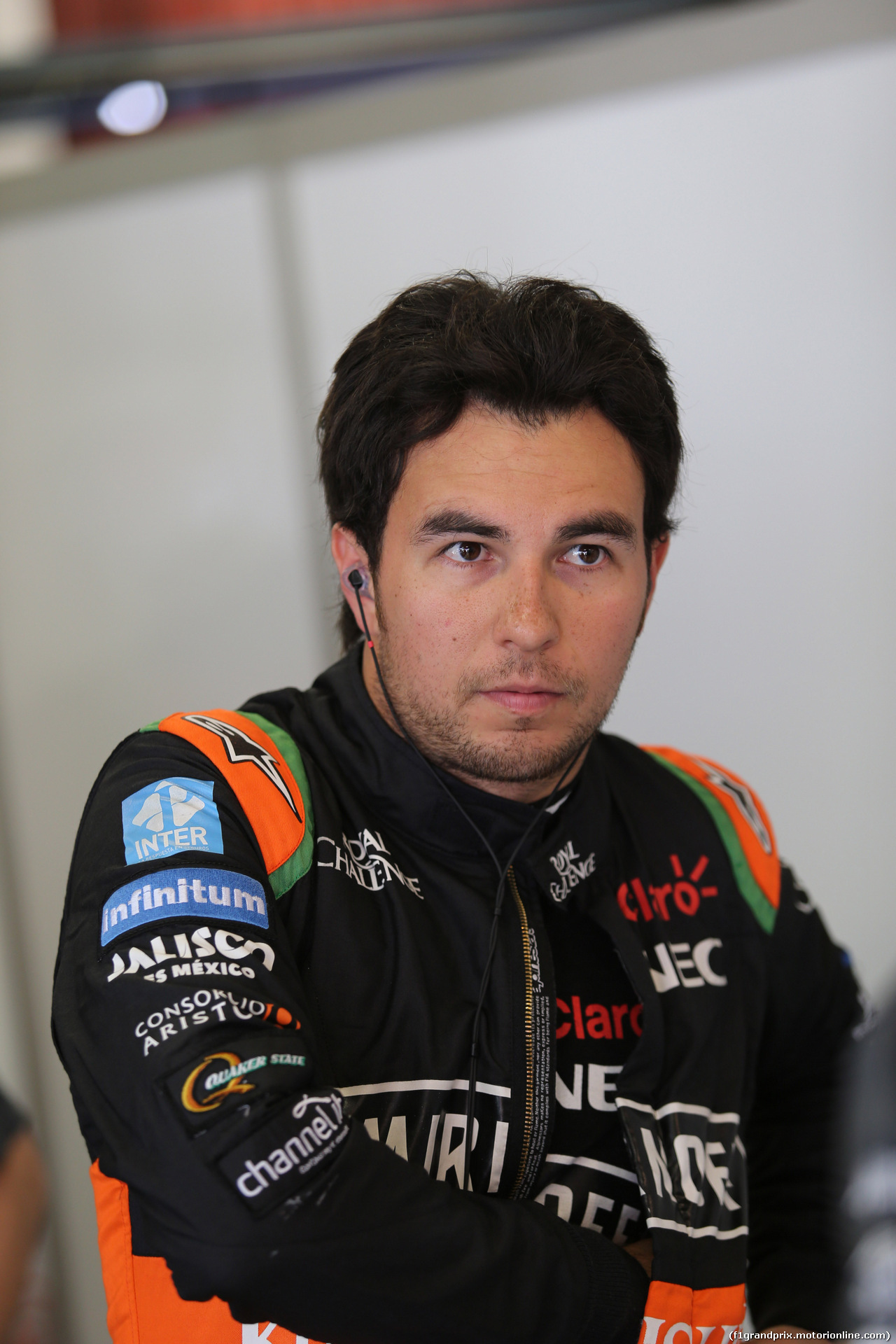 GP SPAGNA, 08.02.2015- Prove Libere 2, Sergio Perez (MEX) Sahara Force India F1 Team VJM08