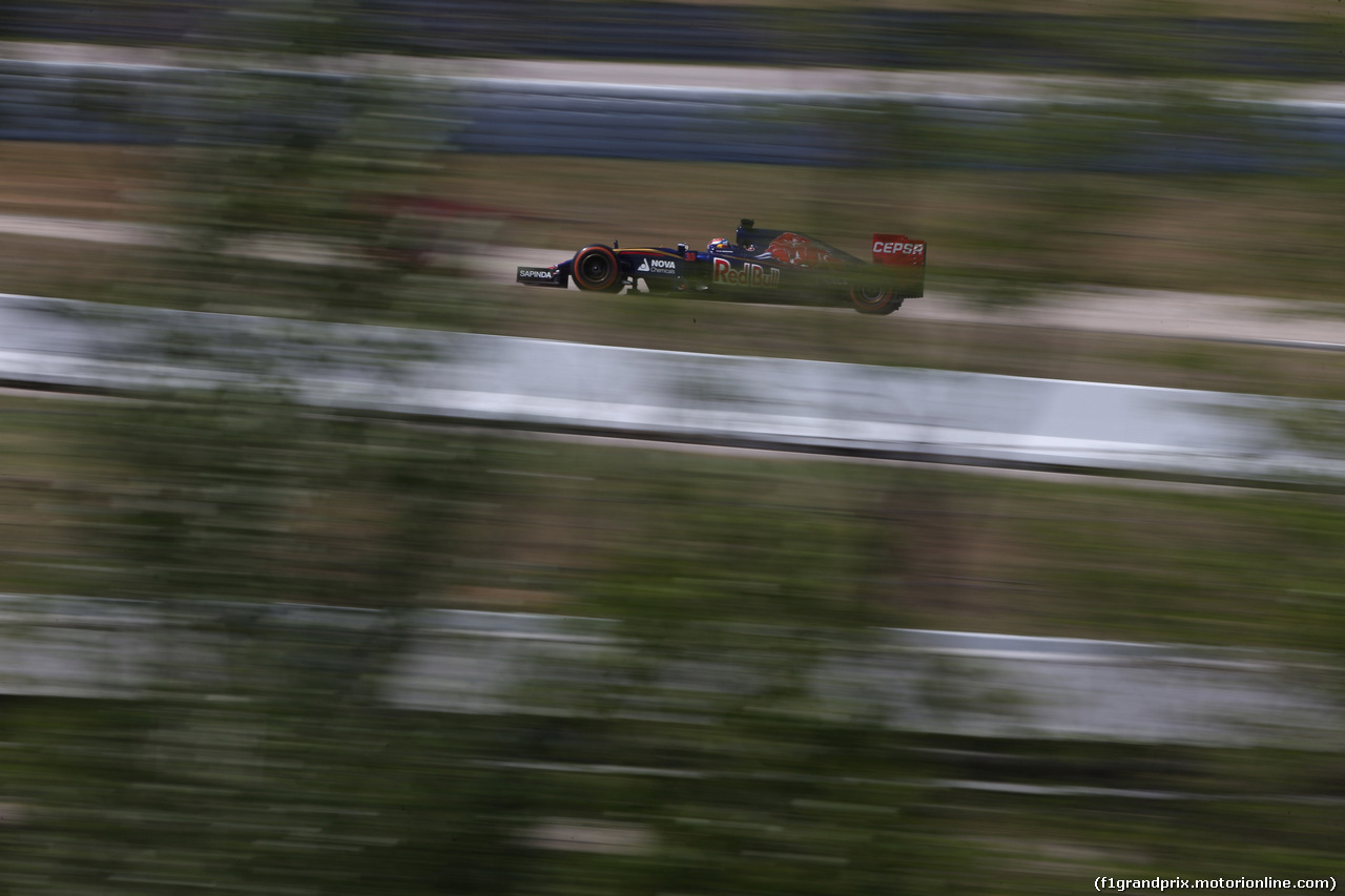GP SPAGNA, 08.02.2015- Prove Libere 2, Max Verstappen (NED) Scuderia Toro Rosso STR10