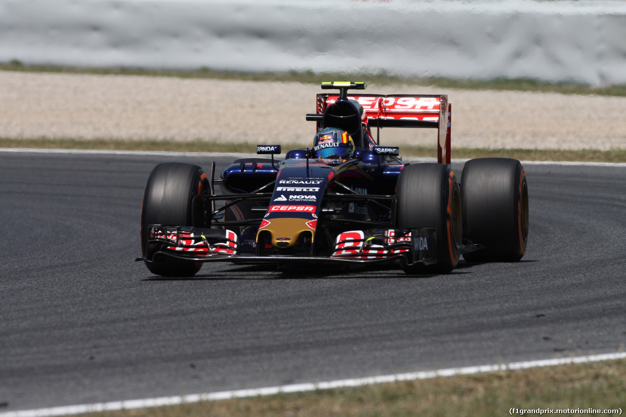 GP SPAGNA, 08.02.2015- Prove Libere 2, Carlos Sainz Jr (ESP) Scuderia Toro Rosso STR10