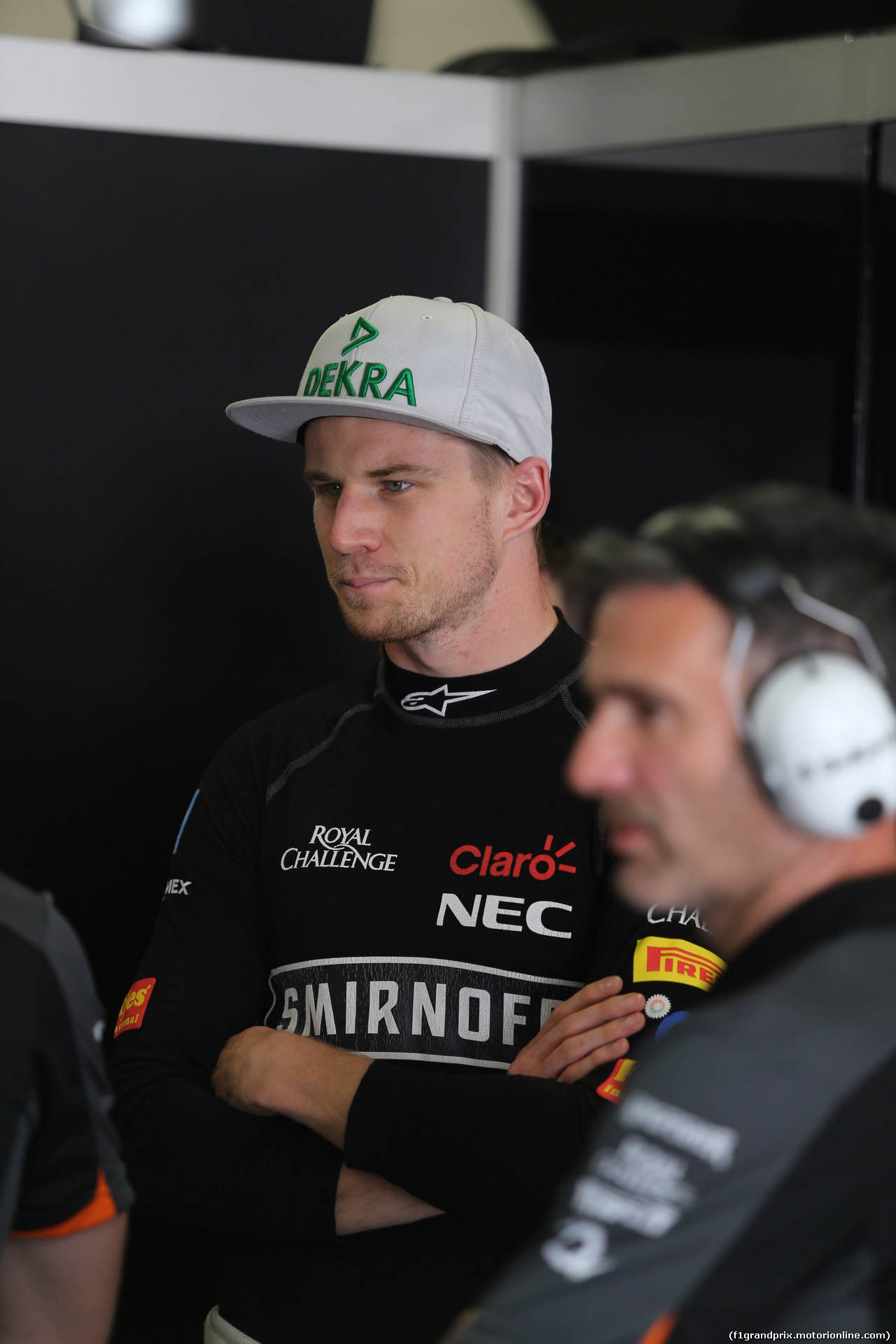 GP SPAGNA, 08.02.2015- Prove Libere 2, Nico Hulkenberg (GER) Sahara Force India F1 VJM08