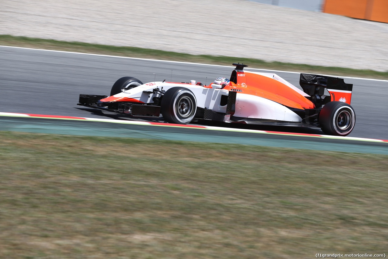 GP SPAGNA, 08.02.2015- Prove Libere 2, William Stevens (GBR) Manor Marussia F1 Team