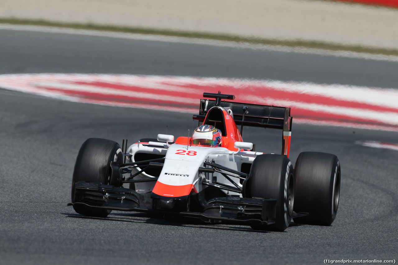 GP SPAGNA, 08.02.2015- Prove Libere 2, William Stevens (GBR) Manor Marussia F1 Team