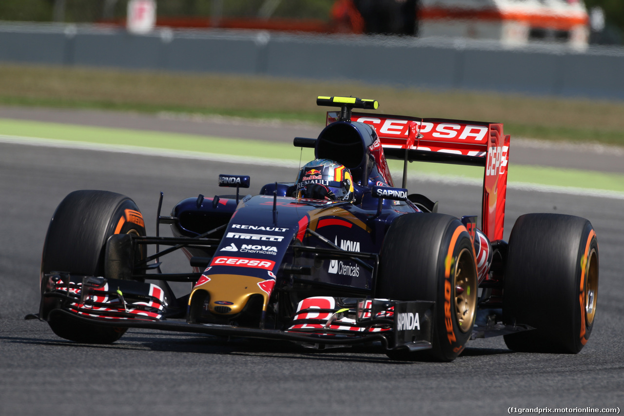 GP SPAGNA, 08.02.2015- Prove Libere 2, Carlos Sainz Jr (ESP) Scuderia Toro Rosso STR10