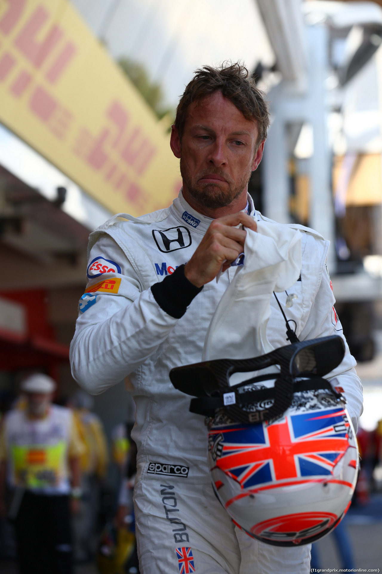 GP SPAGNA, 08.02.2015- Prove Libere 2, Jenson Button (GBR) McLaren Honda MP4-30