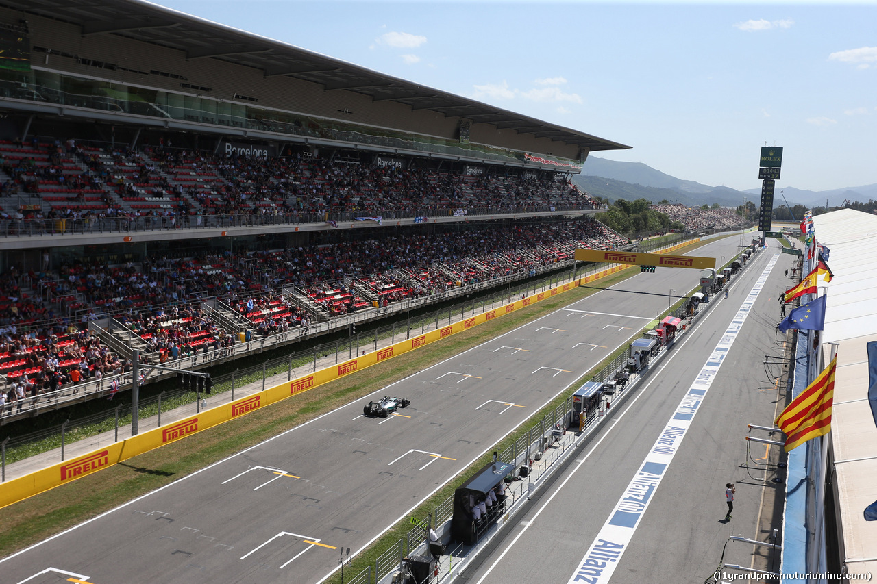 GP SPAGNA, 08.02.2015- Prove Libere 2, Nico Rosberg (GER) Mercedes AMG F1 W06