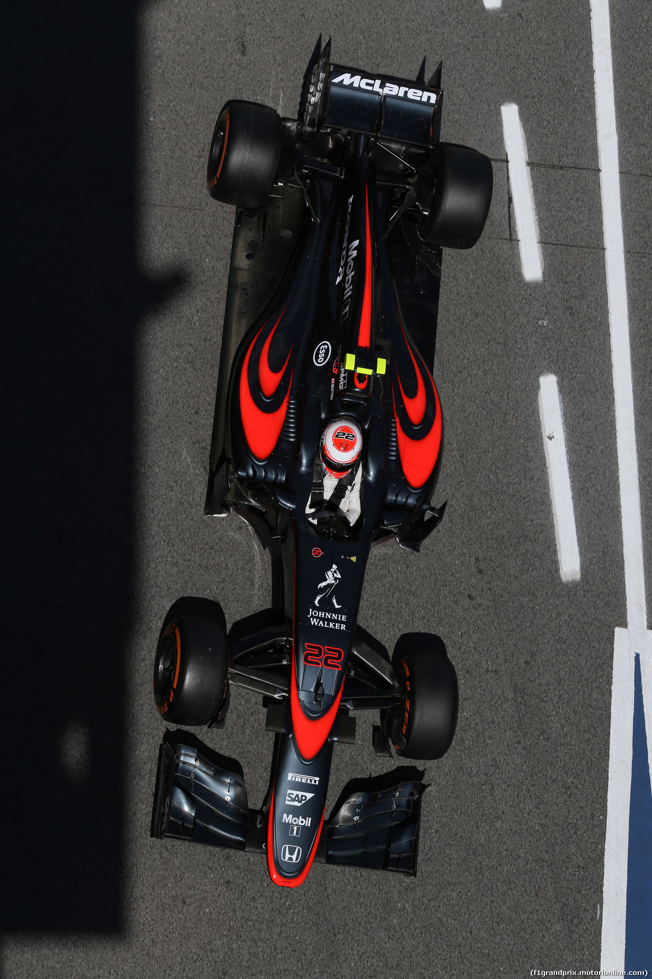 GP SPAGNA, 08.02.2015- Prove Libere 2, Jenson Button (GBR) McLaren Honda MP4-30