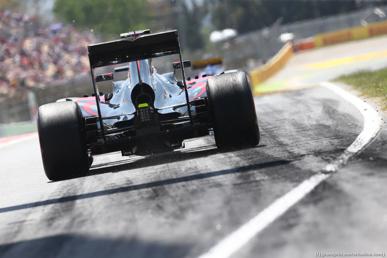GP SPAGNA, 08.02.2015- Prove Libere 2, Jenson Button (GBR) McLaren Honda MP4-30