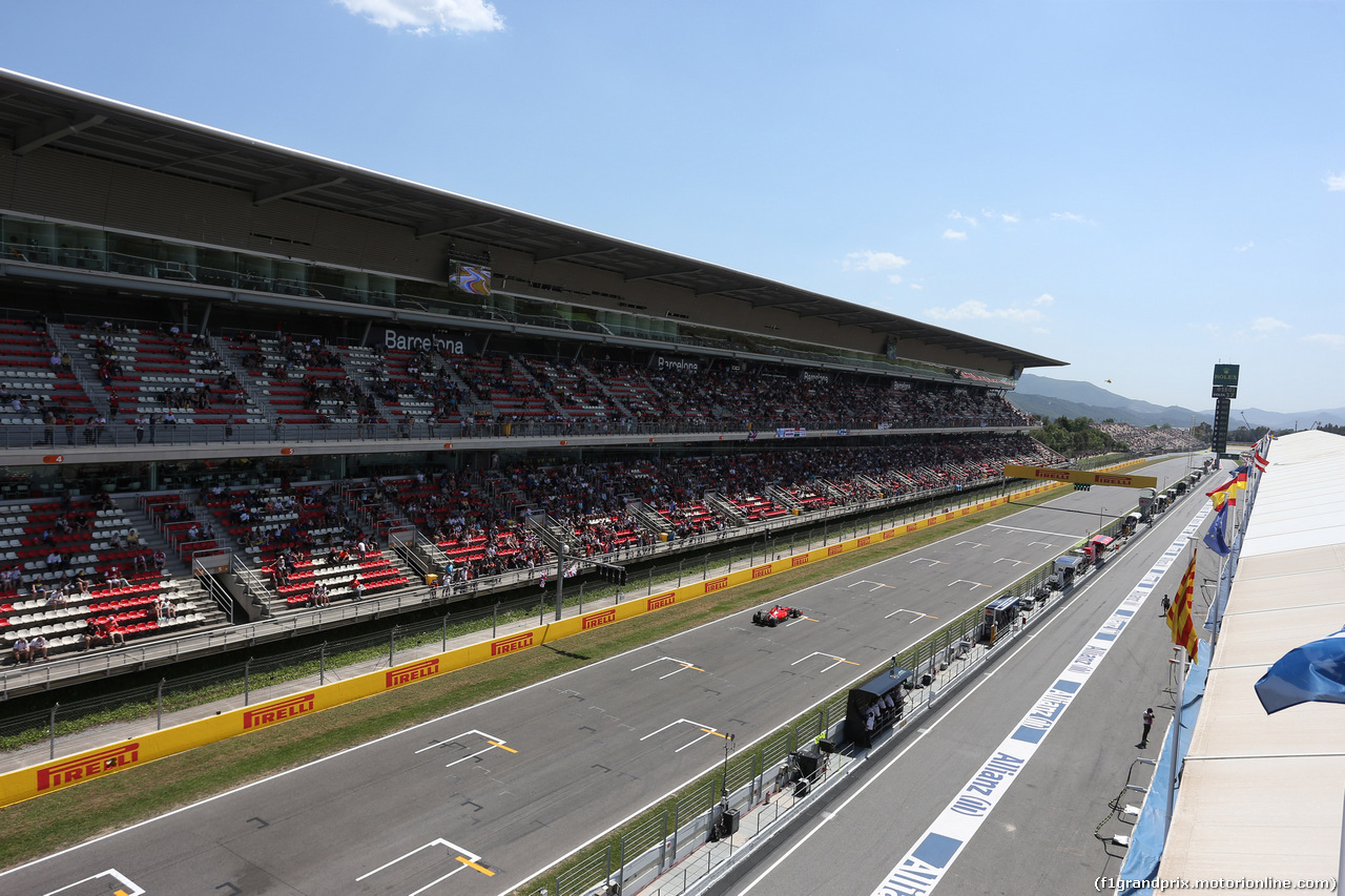GP SPAGNA, 08.02.2015- Prove Libere 2, Sebastian Vettel (GER) Ferrari SF15-T