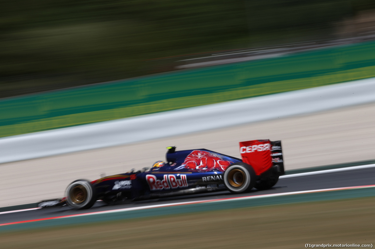 GP SPAGNA, 08.02.2015- Prove Libere 2, Carlos Sainz Jr (ESP) Scuderia Toro Rosso STR10