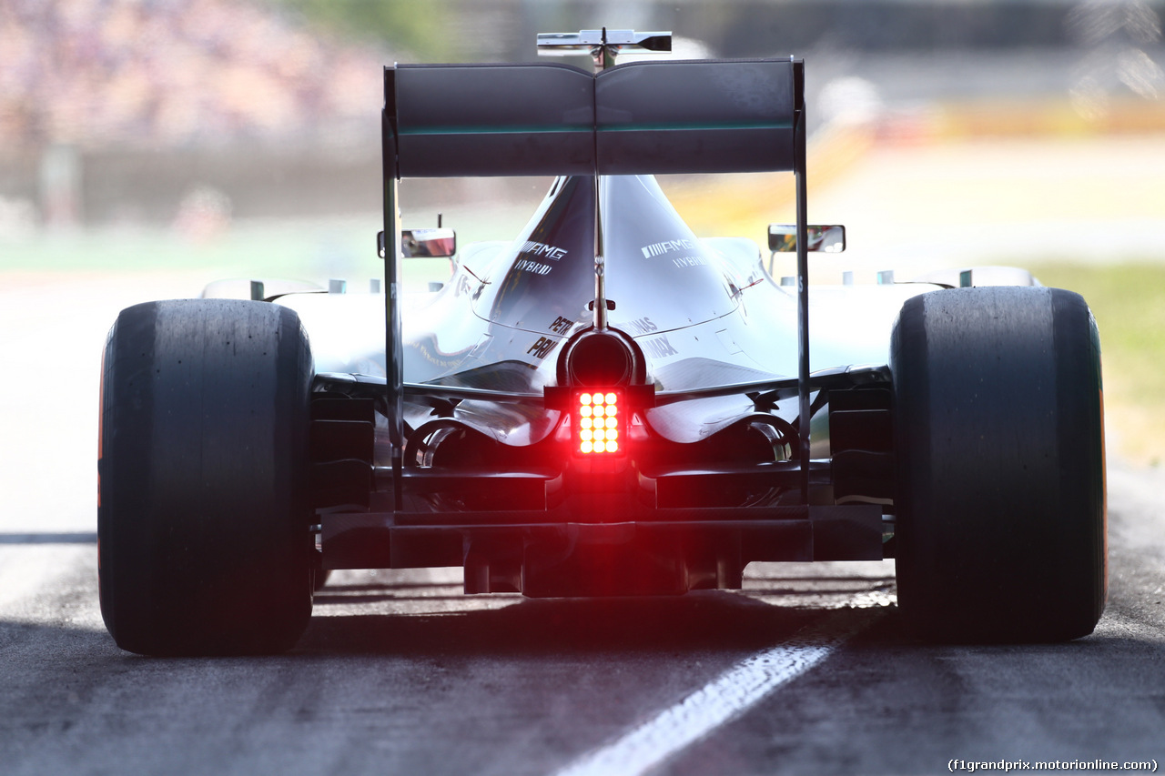 GP SPAGNA, 08.02.2015- Prove Libere 2,  Lewis Hamilton (GBR) Mercedes AMG F1 W06