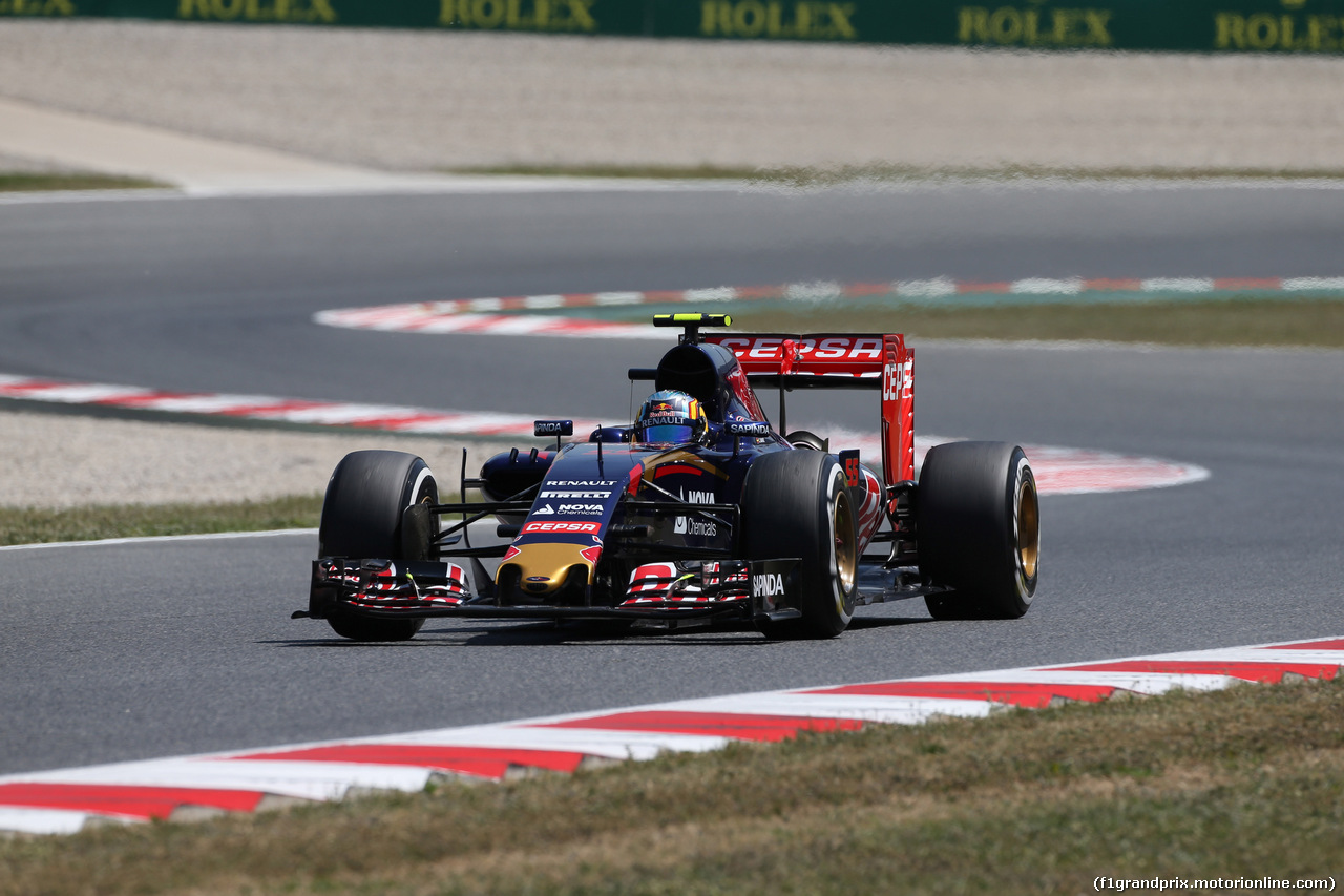 GP SPAGNA, 08.02.2015- Prove Libere 2, Carlos Sainz Jr (ESP) Scuderia Toro Rosso STR10
