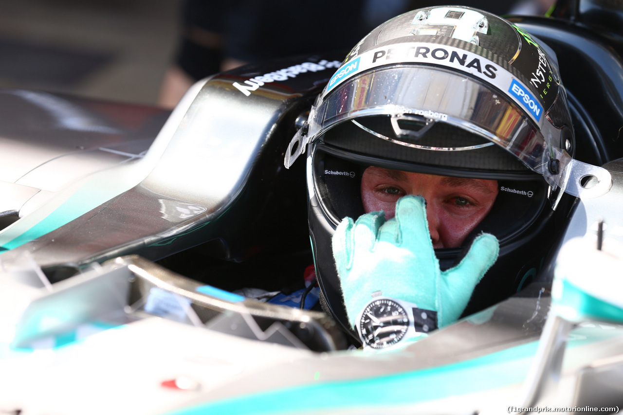 GP SPAGNA, 08.02.2015- Prove Libere 2, Nico Rosberg (GER) Mercedes AMG F1 W06